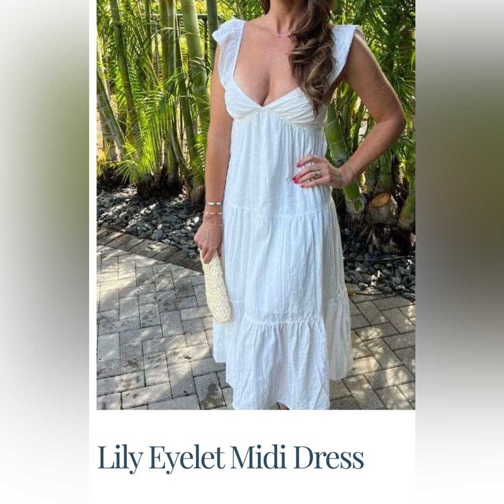 Boutique white dress